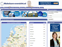 Tablet Screenshot of makelaars-overzicht.nl